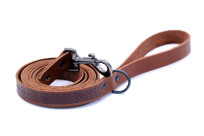 Correa de piel Celtic Sport para perro, foto 3