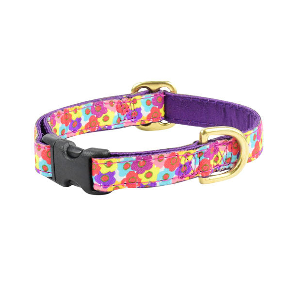 Collar para perro Tiny Blooms Floral, 5/8 pulg. de ancho, foto 1
