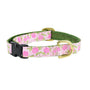 Collar martingala con hebilla para perro Rosy Dots Pink, 5/8 pulg. de ancho, foto 1