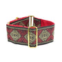 Collar martingala para perro Tribal Red, 2 pulg. de ancho, foto 1