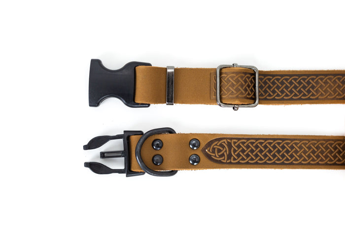 Celtic Sport Leather Quick-Release Dog Collar, photo 10