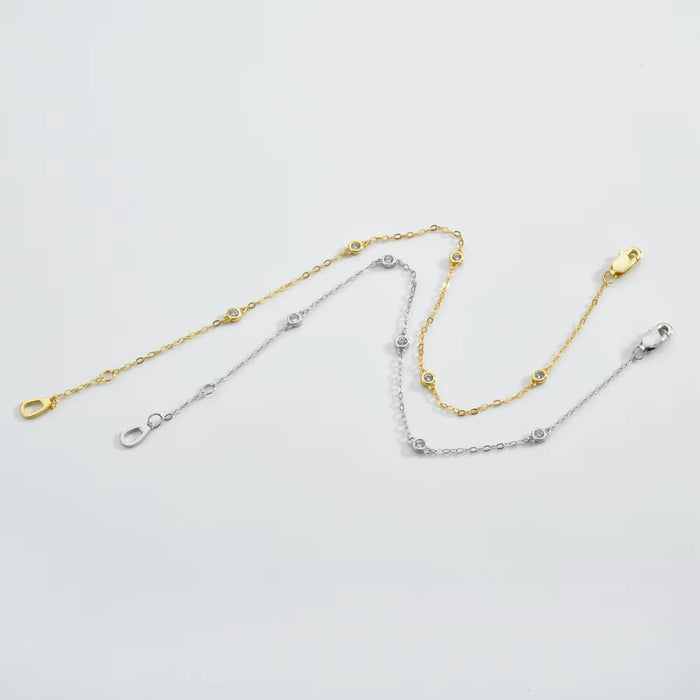 Cosmic Halo Bezel Cubic Zirconia Bracelet, photo 8