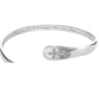 Let Your Faith Be Bigger Than Your Fear Cross Engraved Cuff, photo 6
