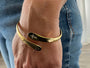 Let Your Faith Be Bigger Than Your Fear Cross Engraved Cuff, photo 8