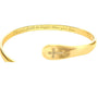 Let Your Faith Be Bigger Than Your Fear Cross Engraved Cuff, photo 7
