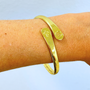 Let Your Faith Be Bigger Than Your Fear Cross Engraved Cuff, photo 19