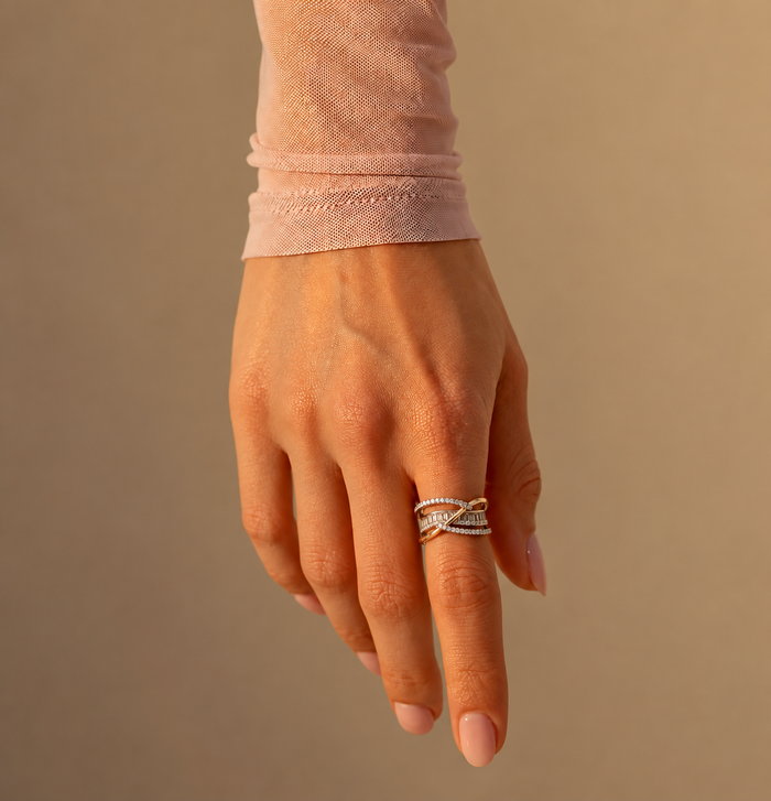 Madonna Cubic Zirconia Ring, photo 2