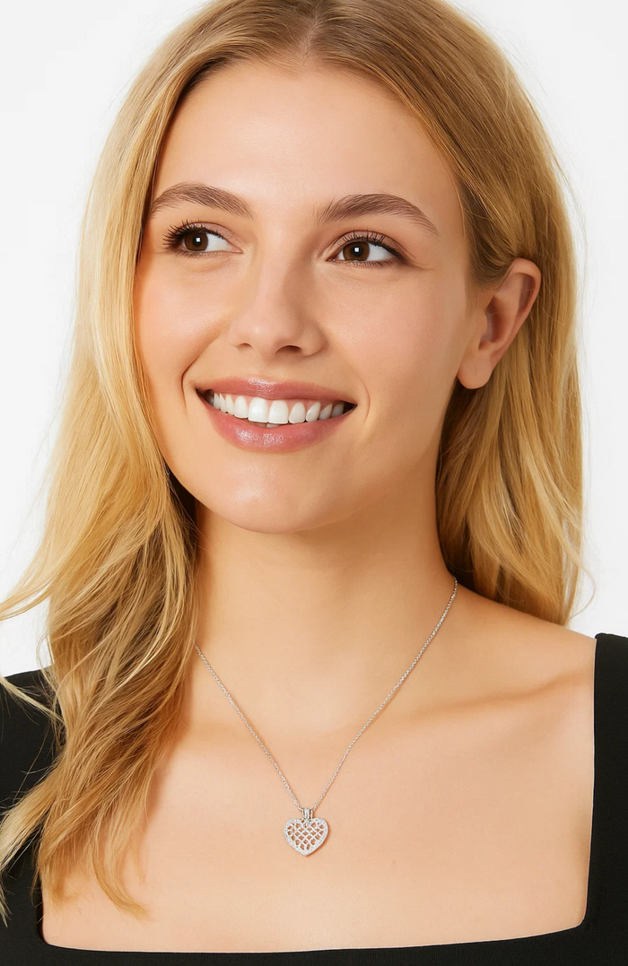Crystal Heart Pendant Necklace, photo 7