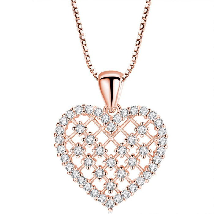 Crystal Heart Pendant Necklace, photo 1