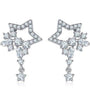 Crystal Star Dangle Earrings, photo 2
