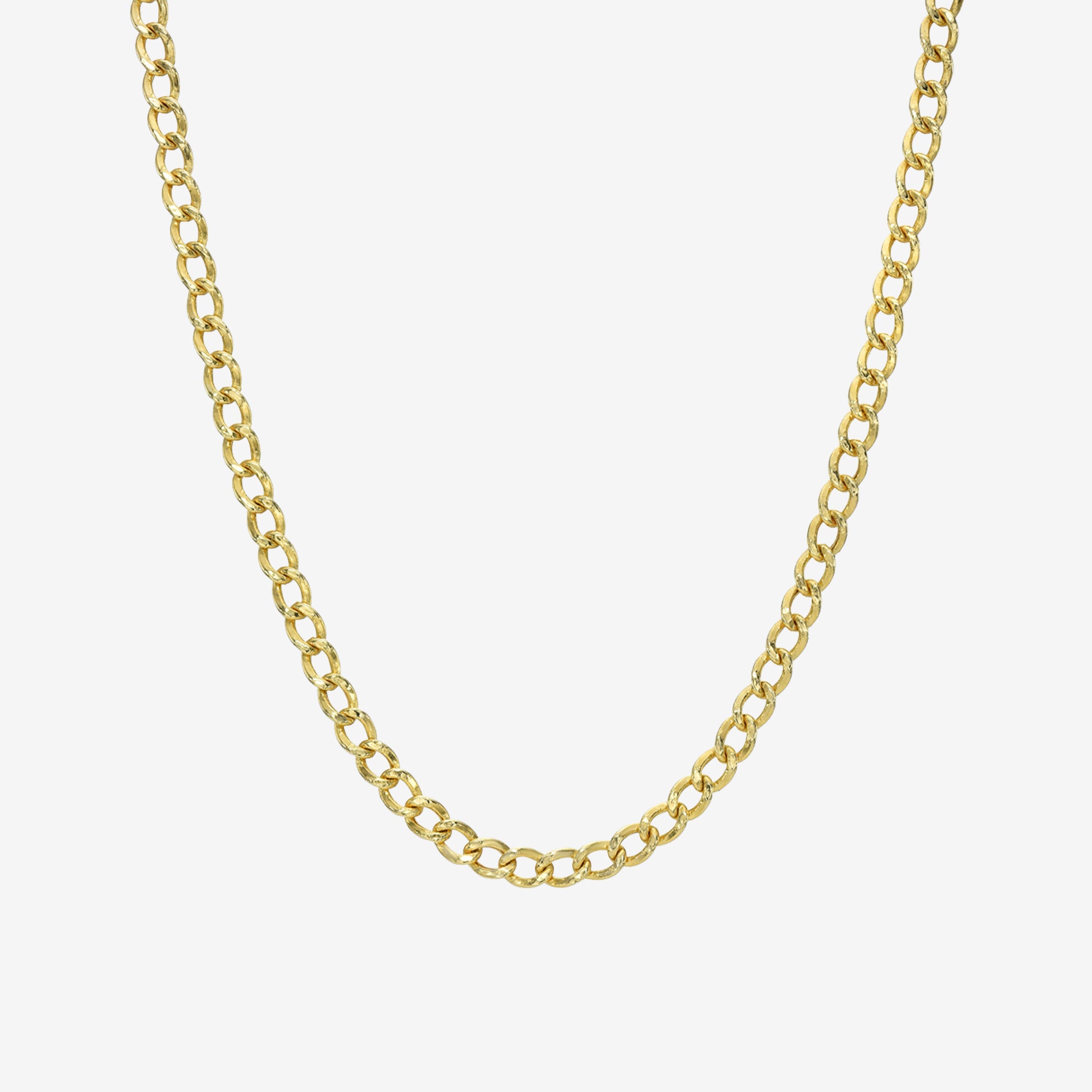14K Gold Cuban Link Choker, photo 1