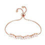 Off-Center Cubic Zirconia Adjustable Tennis Bracelet, photo 1
