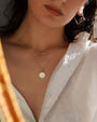 14K Gold Diamond Celestial Necklace, photo 6