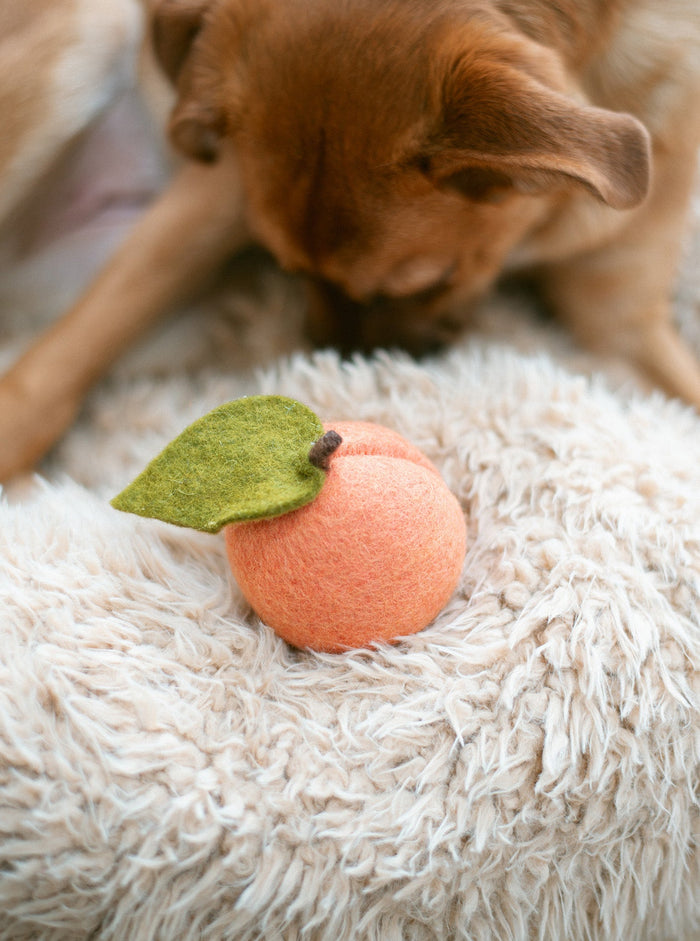 Peach Wool Dog and Cat Toy, photo 6