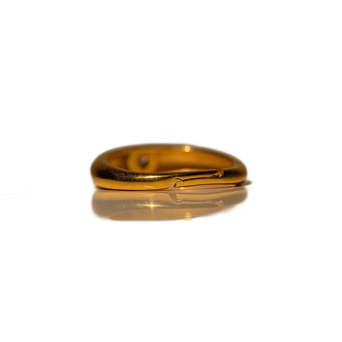 Heart Gem Cubic Zirconia Adjustable Ring, photo 6