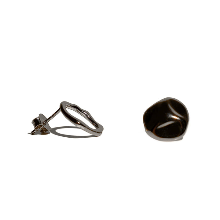 Aretes de botón Wink dispares, foto 3