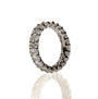 Anillo de eternidad de talla ovalada con zirconias cúbicas, foto 1