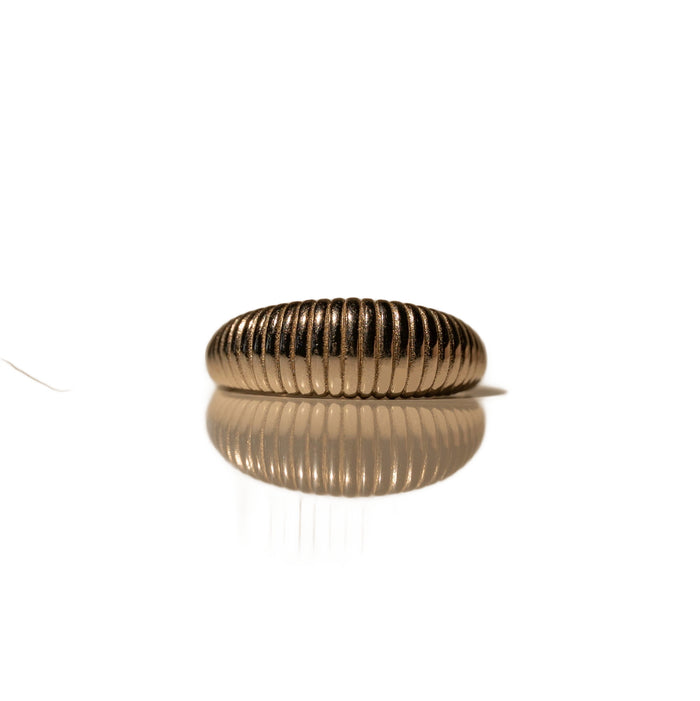 Textured Crescent Ring, photo 3