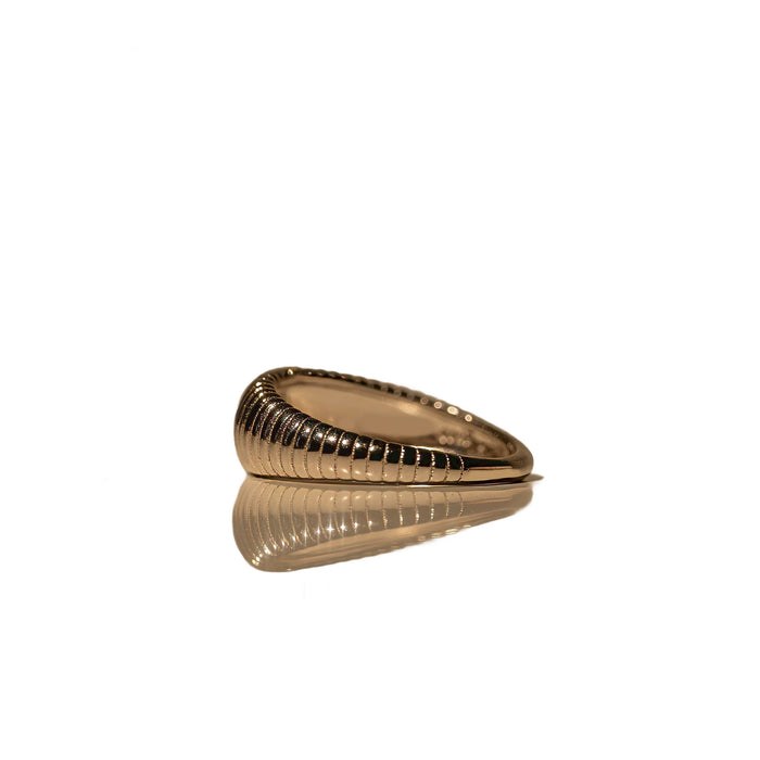 Textured Crescent Ring, photo 7
