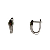 Classic Snake Hoop Earrings