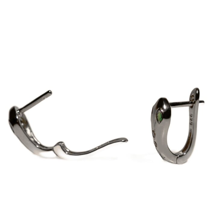 Classic Snake Hoop Earrings, photo 2