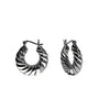 Aretes de aro Croissant, foto 3