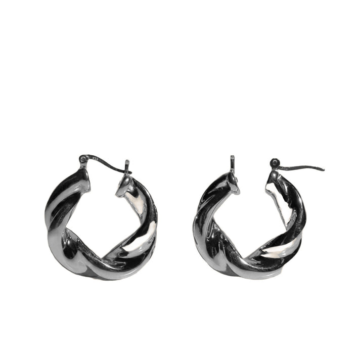 Twisty Boreas Hoop Earrings, photo 1