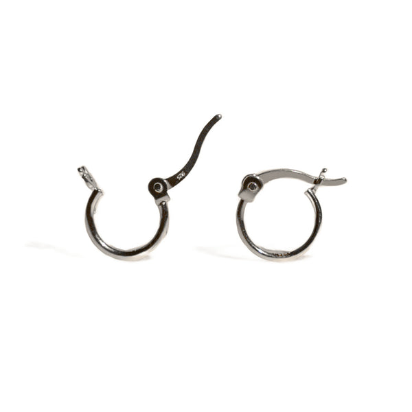 Aretes de aro Petite con bisagra, foto 1
