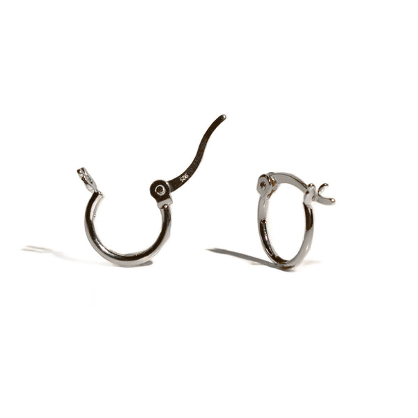 Aretes de aro Petite con bisagra, foto 2