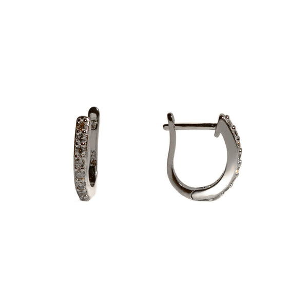 Hailey Cubic Zirconia Hoop Earrings, photo 1