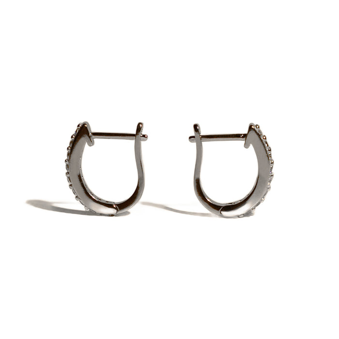 Hailey Cubic Zirconia Hoop Earrings, photo 3