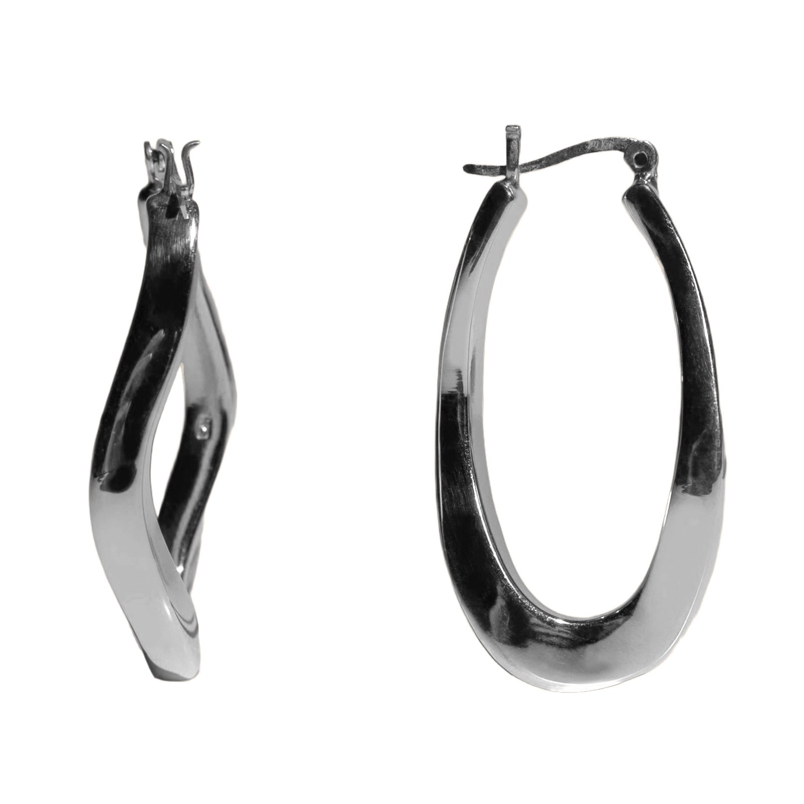 Fluid Icon Hoop Earrings, photo 1