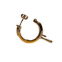 Dipped Two-Tone Hoop Earrings, photo 1