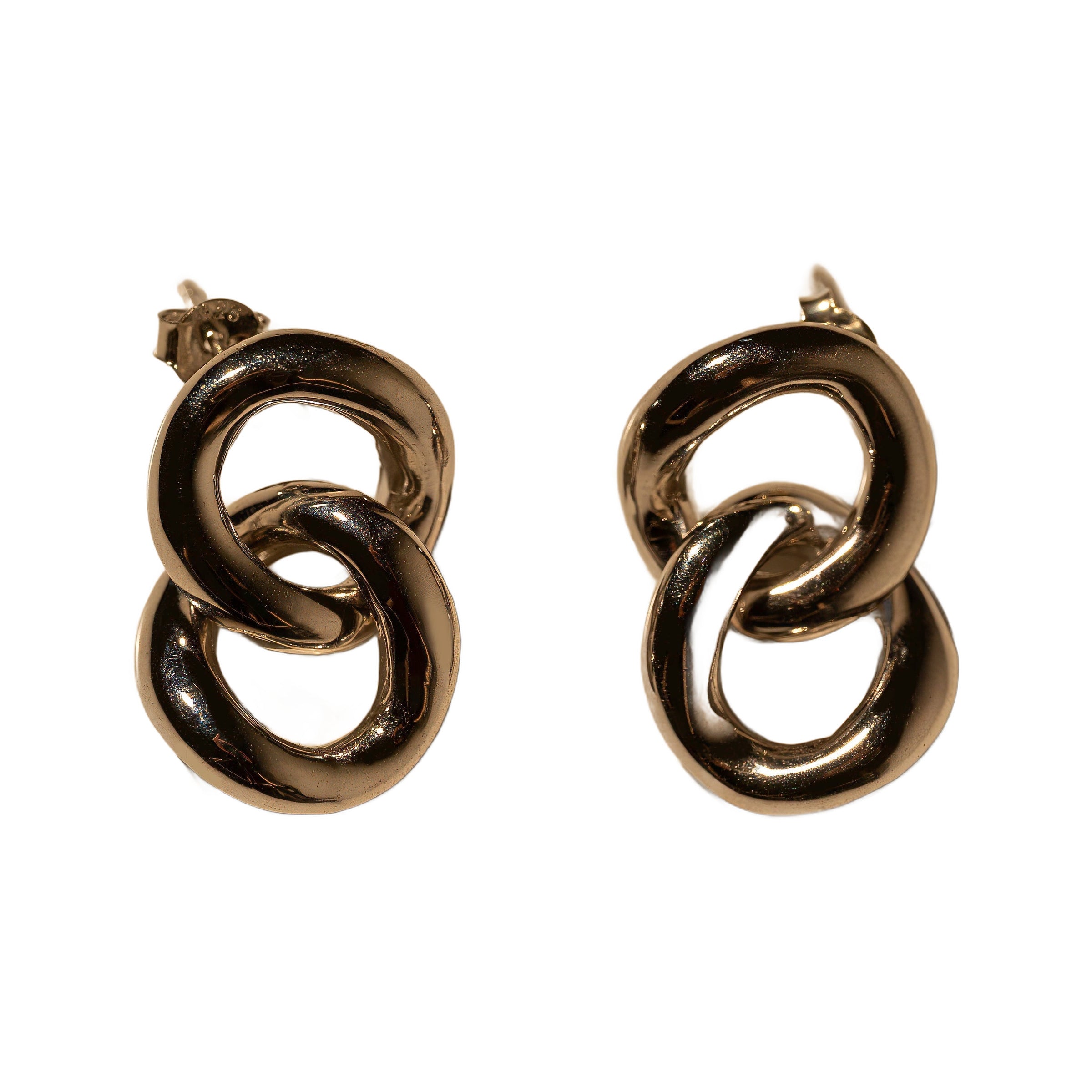 Double Loop Hoop Earrings, photo 1