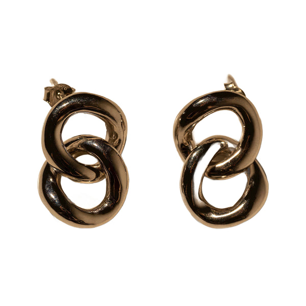Double Loop Hoop Earrings, photo 1