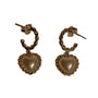 Lulu Cultured Pearl Hoop Earrings, photo 1