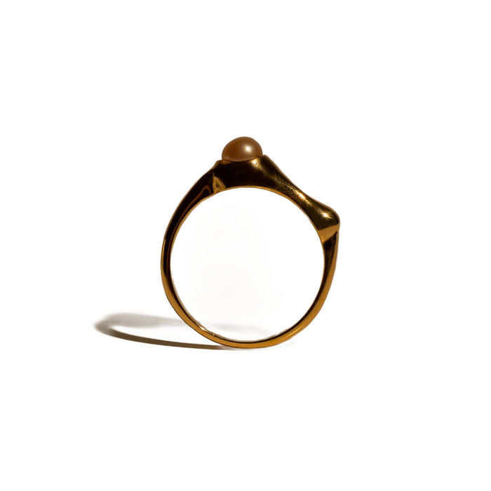 Fluid Freshwater Pearl Ring, photo 18