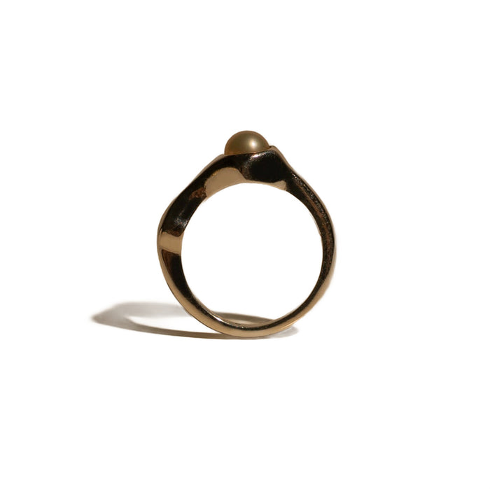 Fluid Freshwater Pearl Ring, photo 20