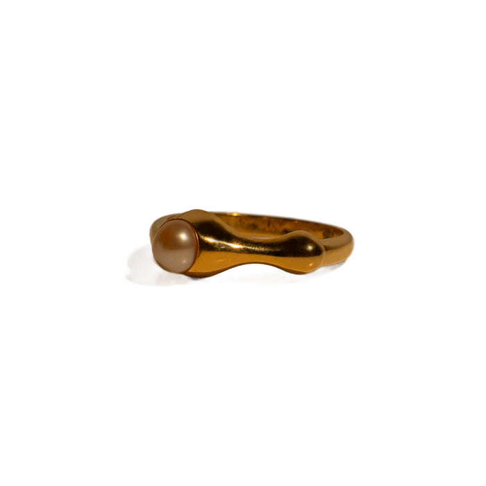 Fluid Freshwater Pearl Ring, photo 9