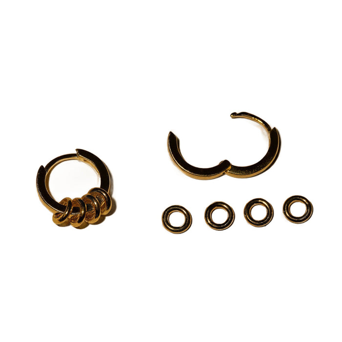 Links Hoop Earrings, photo 3