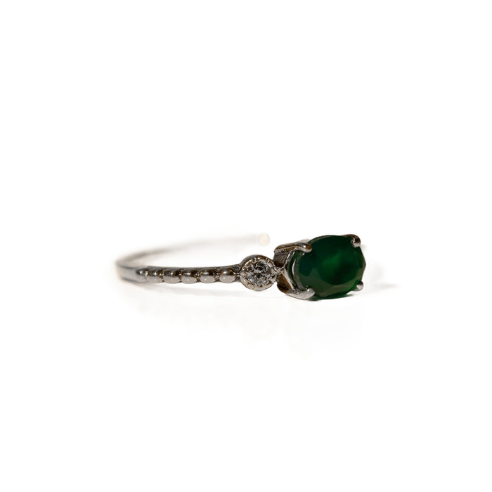 Anillo Lena con piedra, foto 5