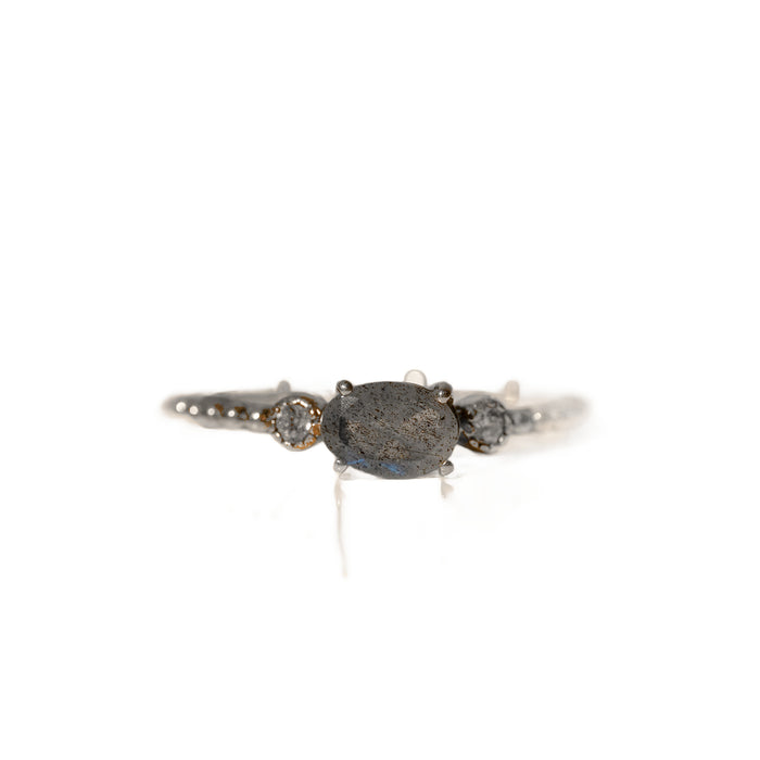Anillo Lena con piedra, foto 6