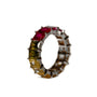 Baguette Cut Cubic Zirconia Eternity Ring, photo 4