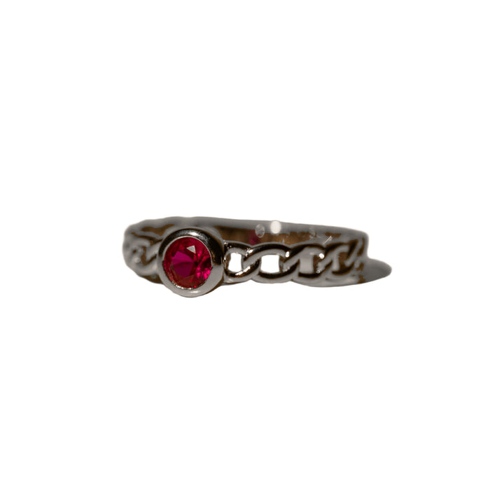 Circle Solitaire Ring, photo 6