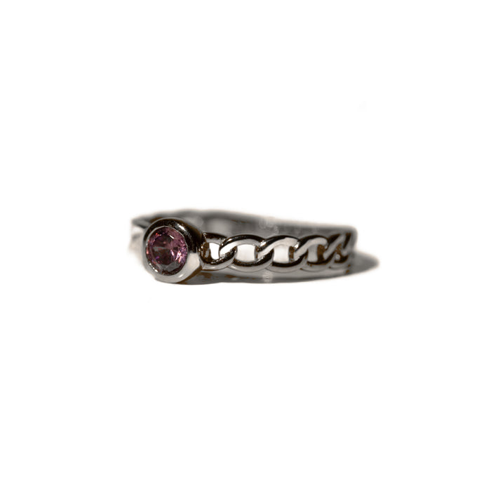 Circle Solitaire Ring, photo 5