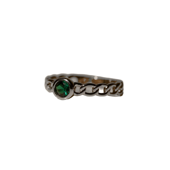 Circle Solitaire Ring, photo 4