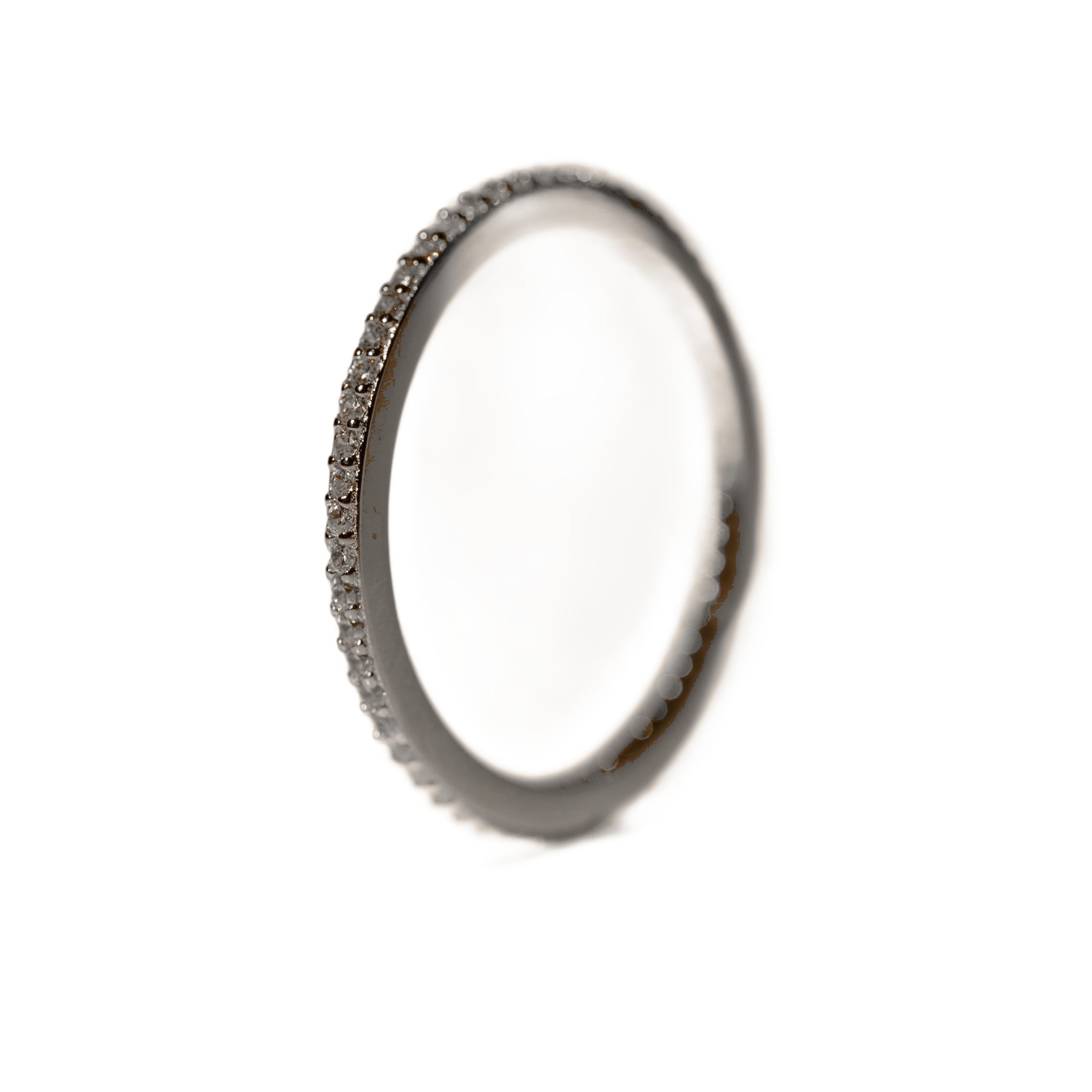 Anillo de eternidad Zeva con zirconia cúbica para hombre, foto 1