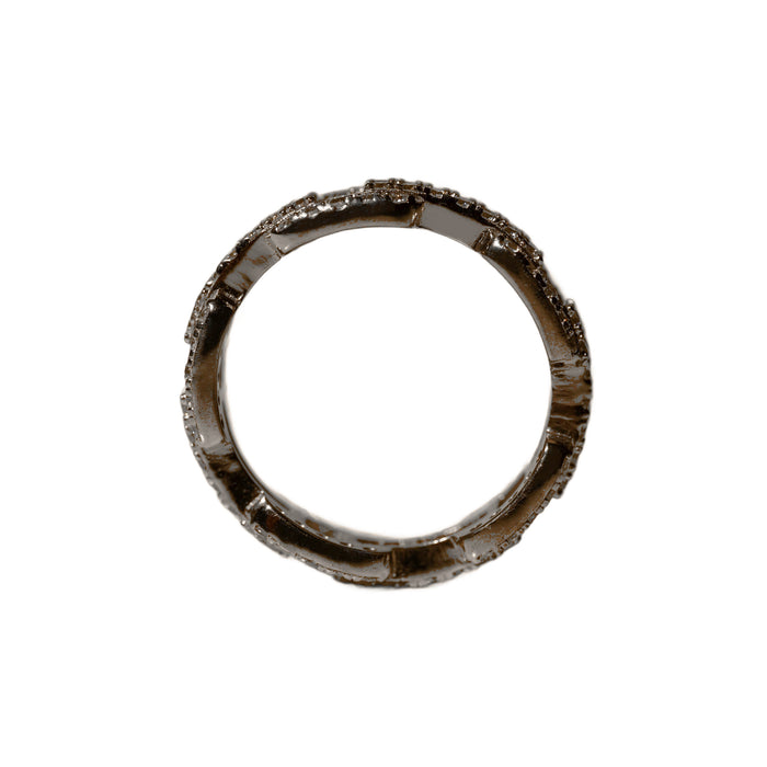 Bold Chain Cubic Zirconia Ring, photo 4