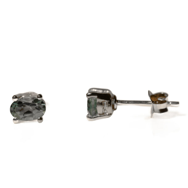 Gemstone Stud Earrings, photo 1