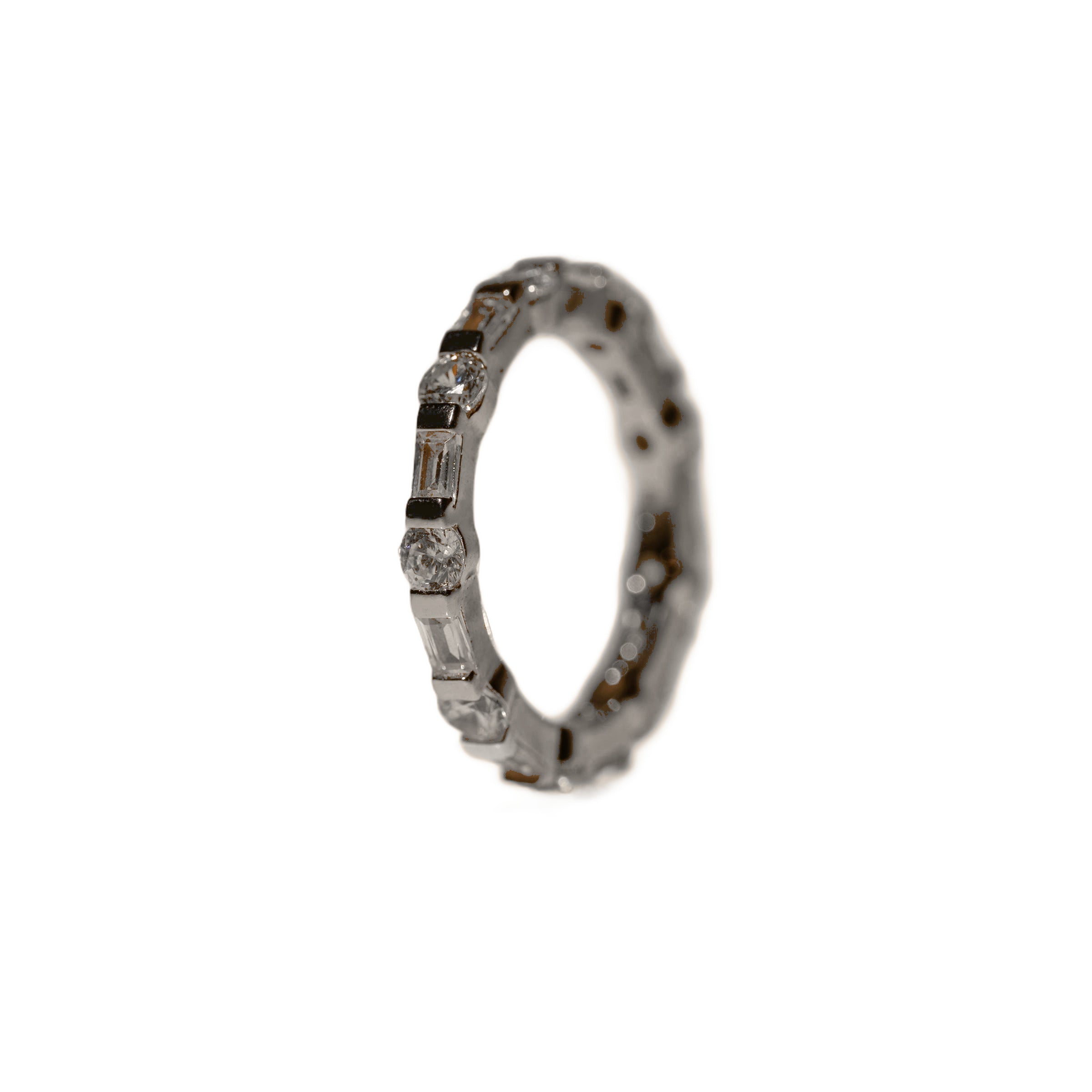 Domino Cubic Zirconia Ring, photo 1